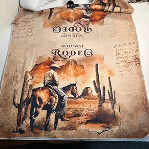 Tan Wild West Rodeo Kitchen Towels.
